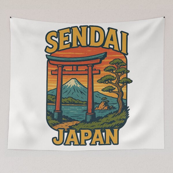 Item preview, Sendai Tanuki with Date Masamune and Pagoda designed and sold by Places On Earth.
