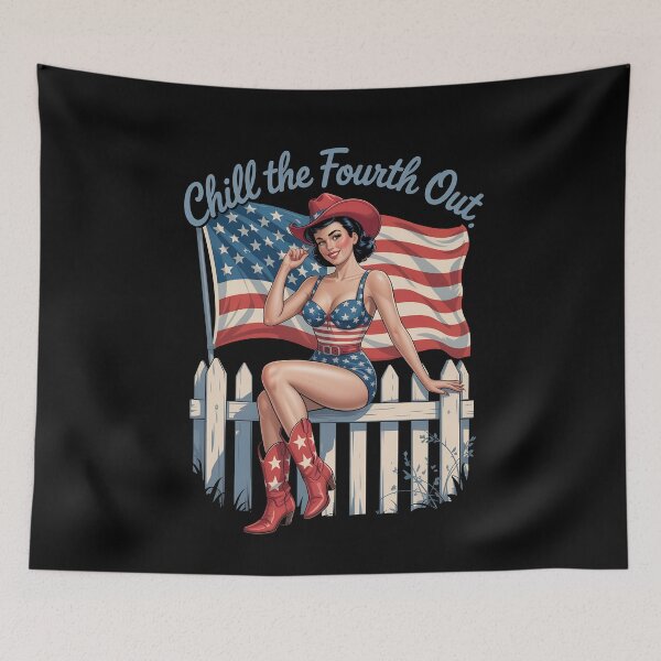 Item preview, Chill The Fourth Out Womens Girls 4th Of July Independence  designed and sold by Har-vee.