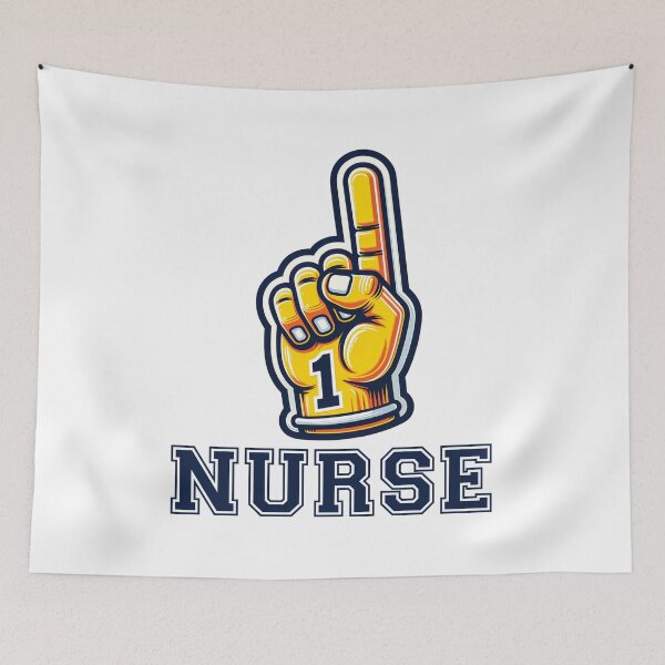 Item preview, Number One Nurse designed and sold by teesaurus.