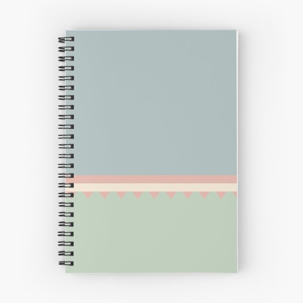 Item preview, Jagged 8 - Blush Pink, Mint & Blue-Grey Geometric Pattern – Minimalist Triangle Design with Retro Flair for Modern Decor & Accessories designed and sold by 9th Cycle Studios.
