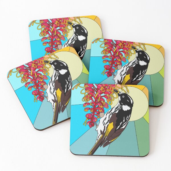 Item preview, New Holland Honeyeater v2 by SmolderCreative designed and sold by Sofie Molder-Martin.