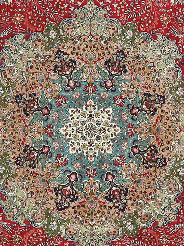 Vintage Antique Persian Carpet Print by bragova