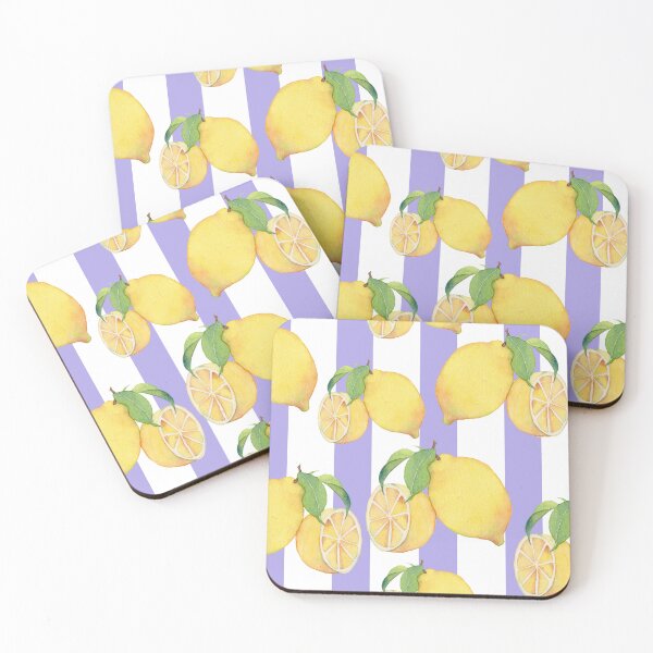 Item preview, Lemon Stripes designed and sold by SparkleShots.