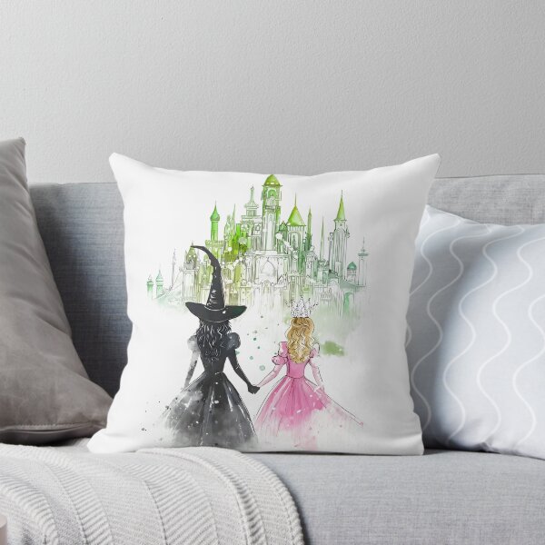 Item preview, Good Witch & Wicked Witch Art, Fantasy Emerald City Aesthetic designed and sold by CrinoSwice.