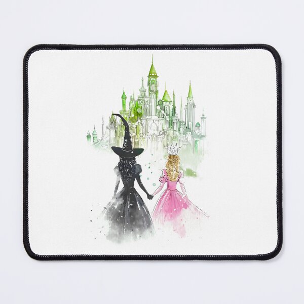 Item preview, Good Witch & Wicked Witch Art, Fantasy Emerald City Aesthetic designed and sold by CrinoSwice.