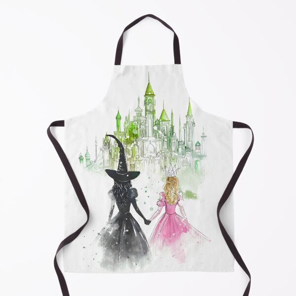 Item preview, Good Witch & Wicked Witch Art, Fantasy Emerald City Aesthetic designed and sold by CrinoSwice.