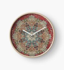 Vintage Antique Persian Carpet Clock