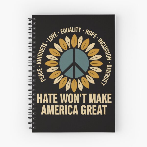 Item preview, HATE WON’T MAKE AMERICA GREAT designed and sold by FrameFlow.