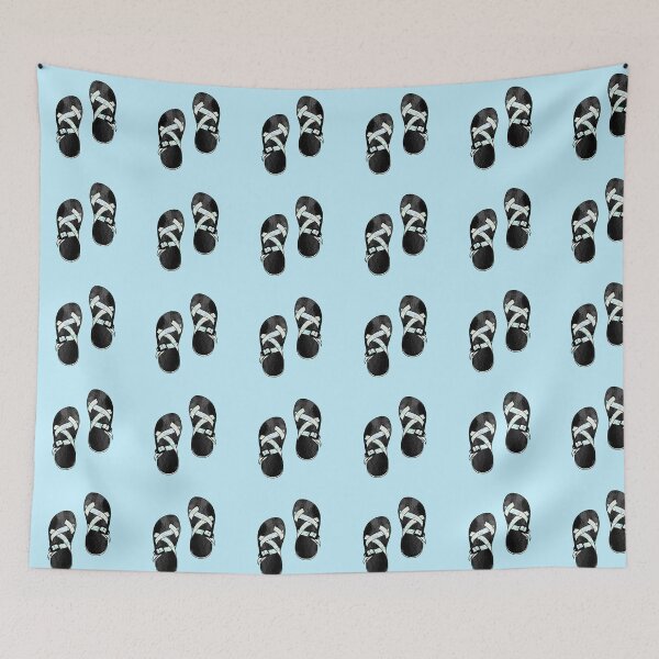 Item preview, Blue Floral Chacos designed and sold by its-anna.