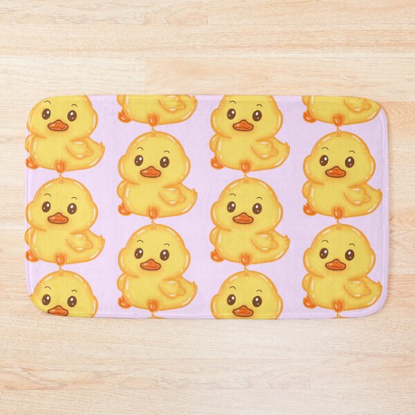 Item preview, Illustration of a Cute Little Yellow Duck Sitting on a White Background designed and sold by Suthicha.