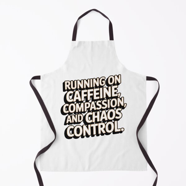 Item preview, Coffee-Fueled Nurse: Running on Caffeine, Compassion & Chaos Control designed and sold by CuteDesignables.