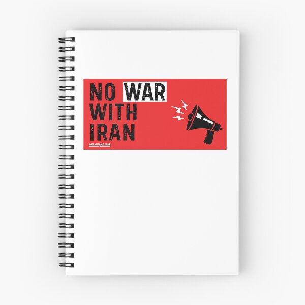 Item preview, No war with Iran designed and sold by Sophie's Shop.