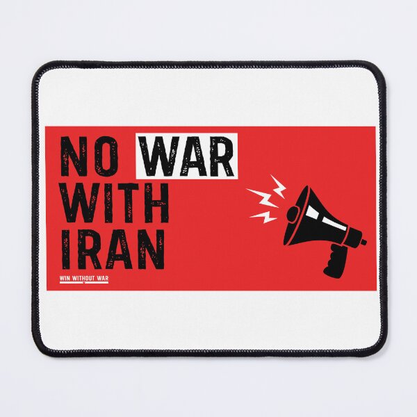 Item preview, No war with Iran designed and sold by Sophie's Shop.