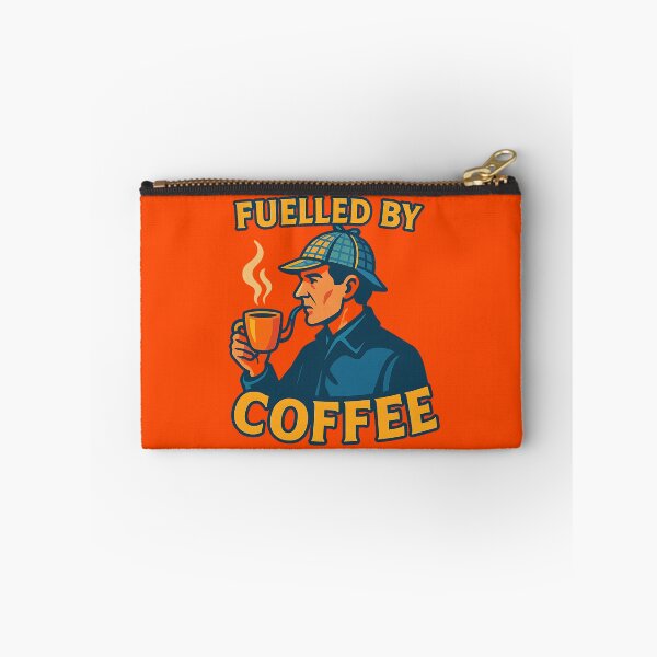 Item preview, Sherlock Homes - Fuelled by Coffee designed and sold by GlitchBaby.