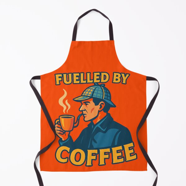 Item preview, Sherlock Homes - Fuelled by Coffee designed and sold by GlitchBaby.