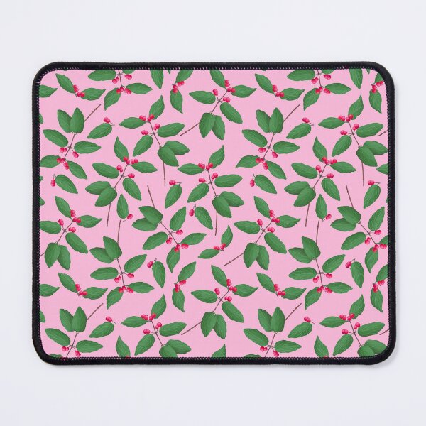 Item preview, Vibrant cherries and lush green leaves - green and Pink designed and sold by Kaushlydraw.