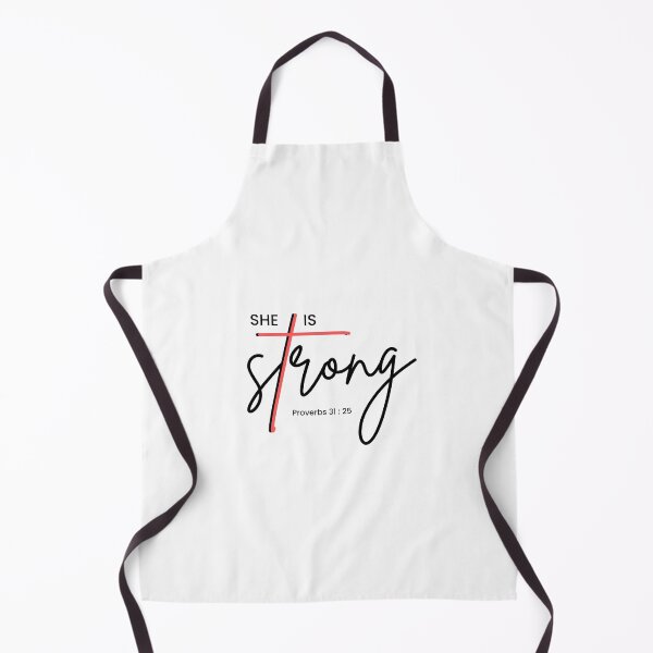 Item preview, She is Strong | Proverbs 31:25 designed and sold by Wild Sacred Soul.