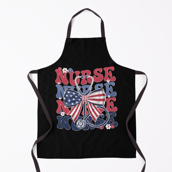 Item preview, 4th Of July American Nurse Retro Groovy Nurse designed and sold by BakeryDozen.