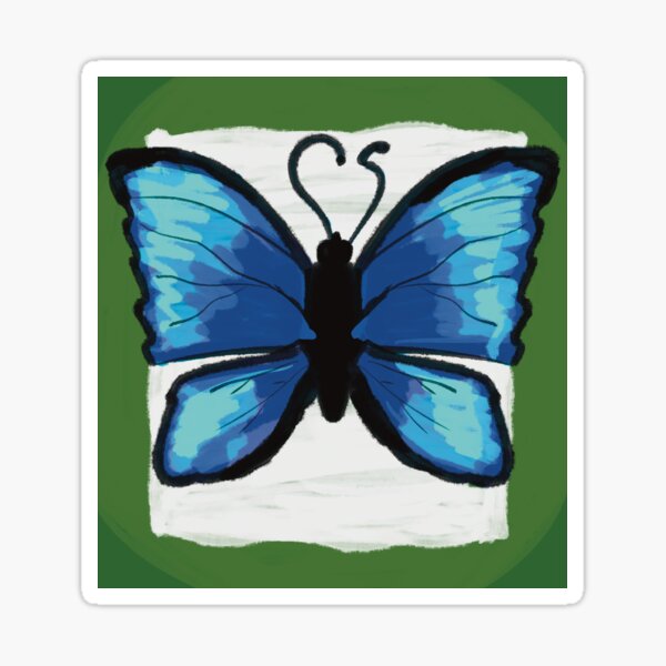 Item preview, Blue Butterfly designed and sold by LukeA-Draws.