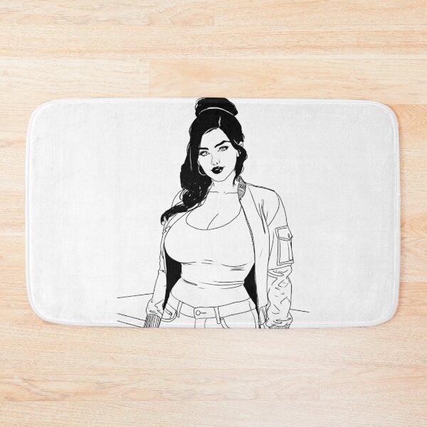 Item preview, A Babe in Black and White designed and sold by badwolf3777.