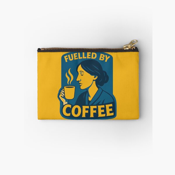 Item preview, Virginia Woolf - Fuelled by Coffee designed and sold by GlitchBaby.