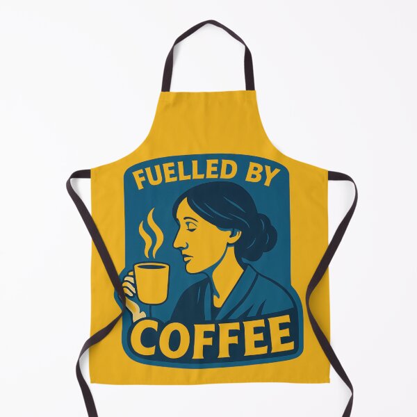 Item preview, Virginia Woolf - Fuelled by Coffee designed and sold by GlitchBaby.