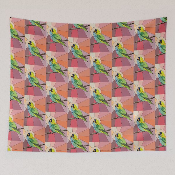 Item preview, Purple crowned lorikeet by Smolder Creative designed and sold by Sofie Molder-Martin.