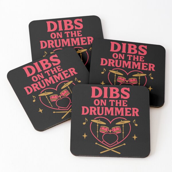Item preview, Dibs on the Drummer | Funny Musician Girlfriend designed and sold by tmerchtrends.