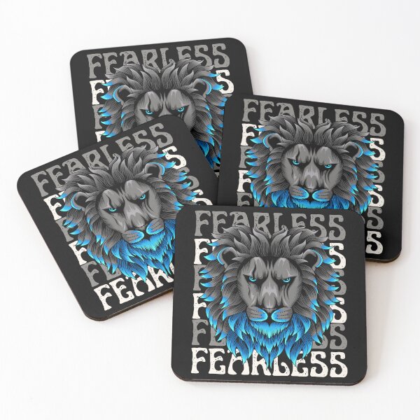 Item preview, Fierce. Focused. Fearless. | Lion designed and sold by Wild Sacred Soul.