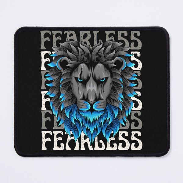 Item preview, Fierce. Focused. Fearless. | Lion designed and sold by Wild Sacred Soul.