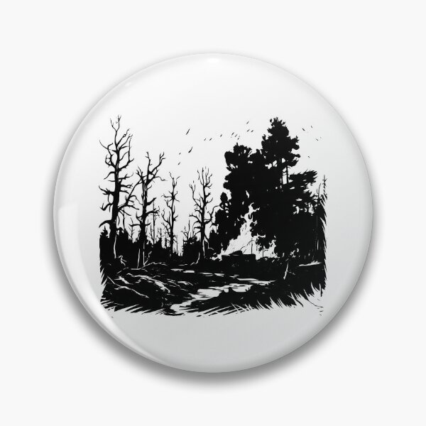 Item preview, Wildfire Forest Fire Bushfire Blaze Outbreak Wildland designed and sold by inkoutninja.