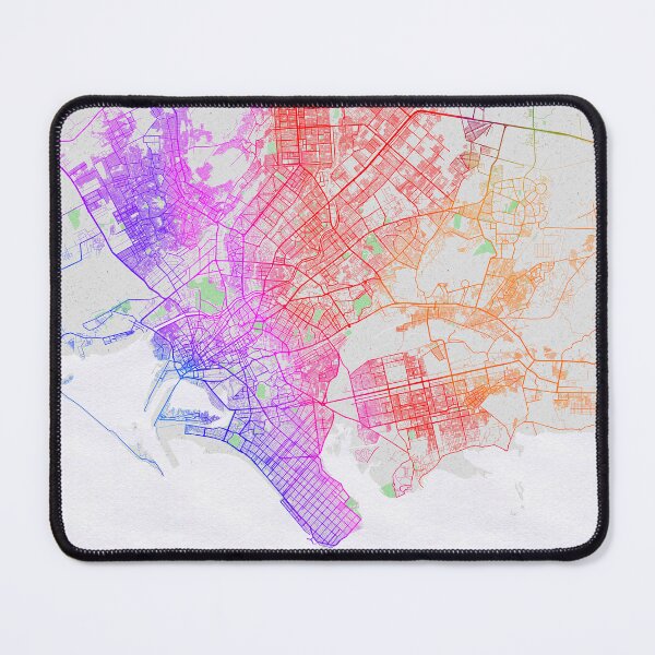 Item preview, Karachi City Map of Pakistan - Colorful designed and sold by deMAP.