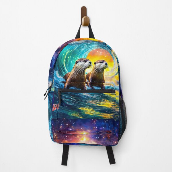 Item preview, Otters Surfing The Galaxy Design by Rich AMeN Gill designed and sold by RichAMeNGill.