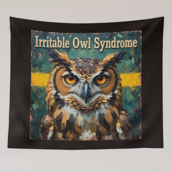 Artikelvorschau, Owl Be Grumpy - Irritable Owl Syndrome #3 entworfen und verkauft von Wordsmith-Cafe.