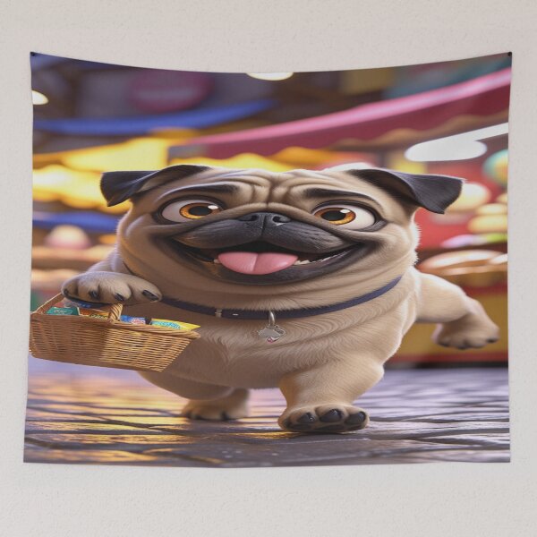 Item preview, Dog shopping designed and sold by saly55887.