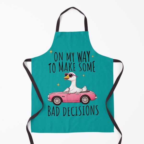 Item preview, Funny Silly Goose in Pink Car Making Bad Decisions – Sarcastic and Humorous Design designed and sold by DaisyHouse.