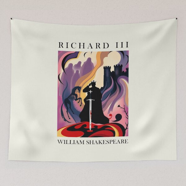 Item preview, Richard III William Shakespeare Matisse Inspired Literary Art designed and sold by kakarikihill.
