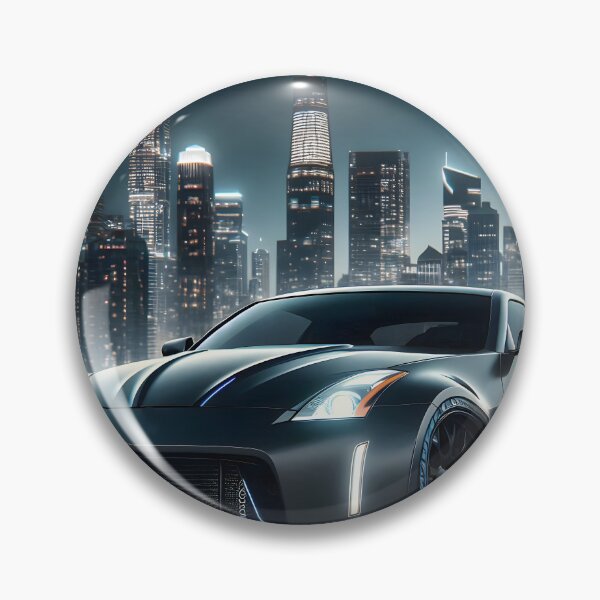 Artikelvorschau, Getunter Nissan Z bei Nahct vor einer Stadt entworfen und verkauft von Salimgor Hangaround Music.