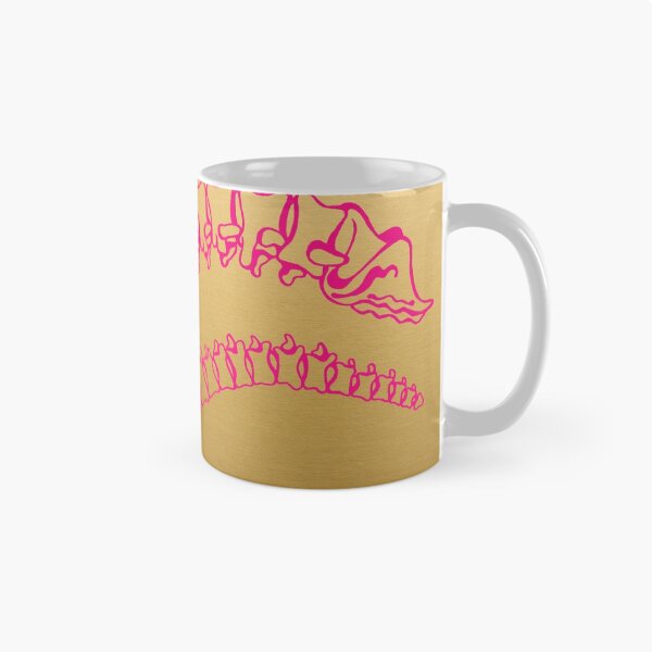 Item preview, Pink Vertebrae on Gold designed and sold by Cat Coquillette.