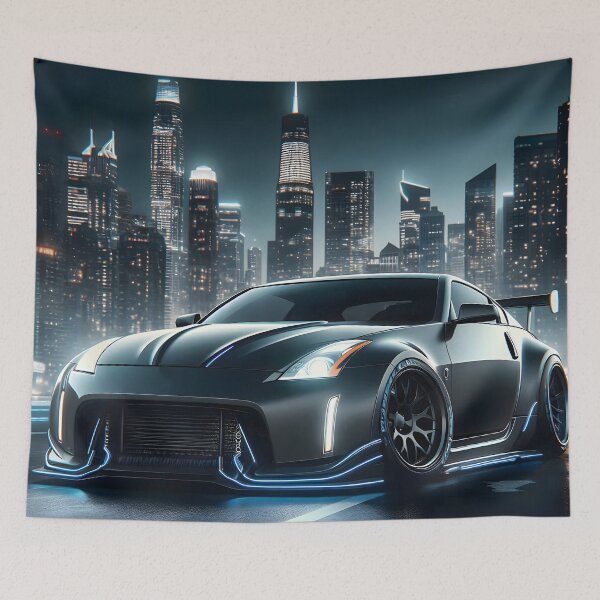 Item preview, Tuned Nissan Z near a city designed and sold by Salimgor Hangaround Music.