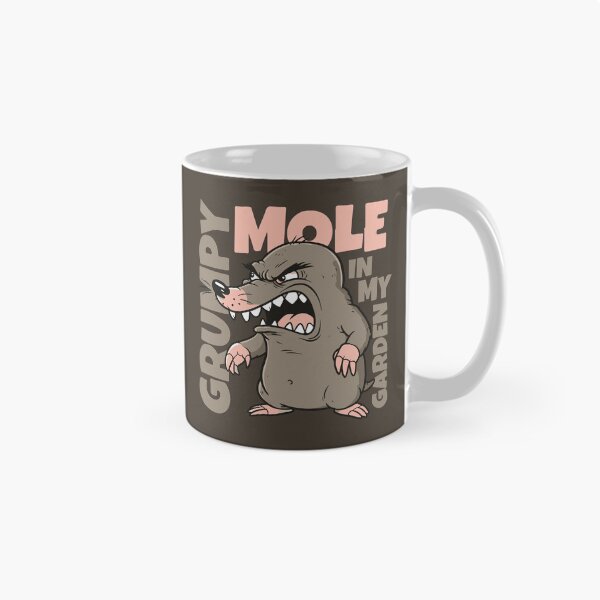 Item preview, Grumpy Mole In My Garden Cartoon designed and sold by KiwiRider.
