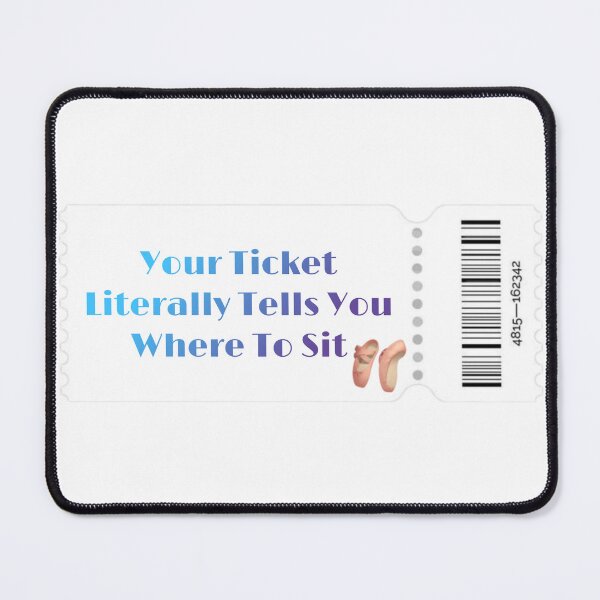 Item preview, Ballet Ticket designed and sold by Achilles Barrett.