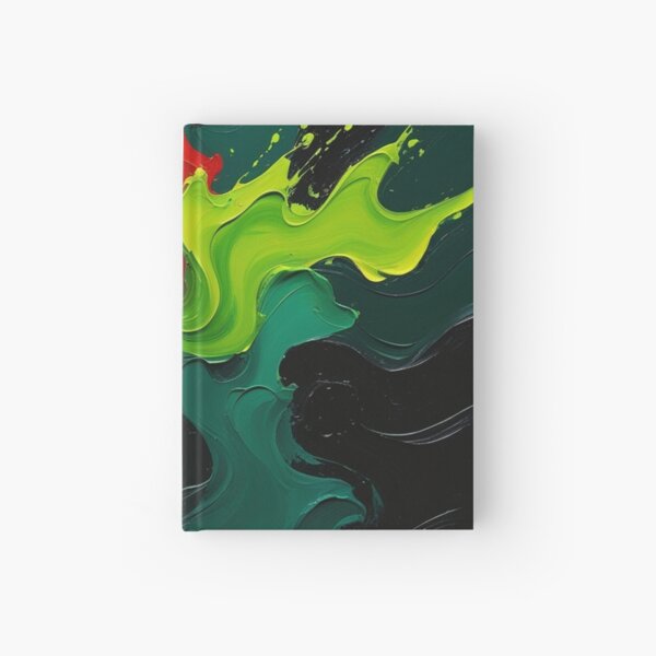 Item preview, Green and red watercolor pattern designed and sold by saly55887.