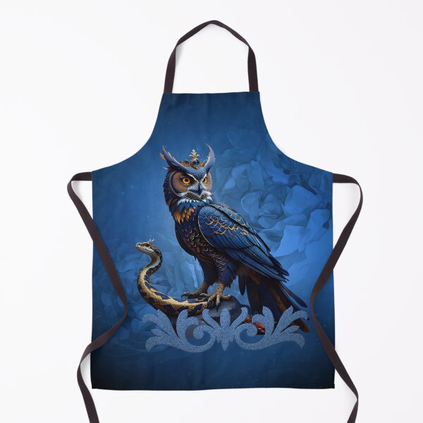Item preview, Kings of the skies and land, the majestic owl and the serpen designed and sold by nicky2342.