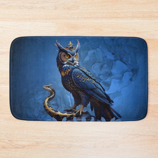 Item preview, Kings of the skies and land, the majestic owl and the serpen designed and sold by nicky2342.