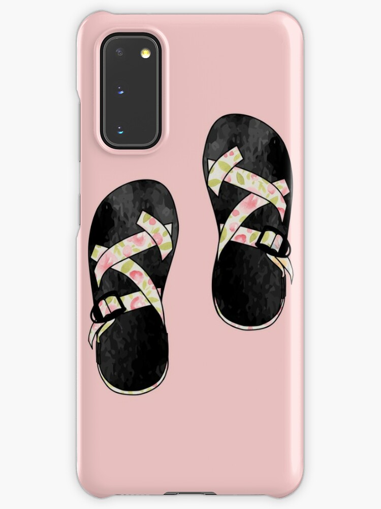 Light Pink Floral Chacos\