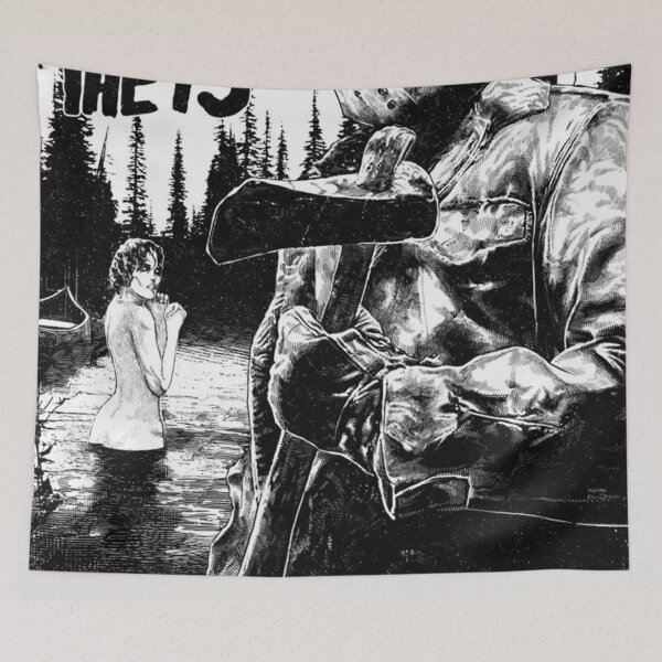Item preview, Black and White Friday The 13th designed and sold by AlbertShawn.