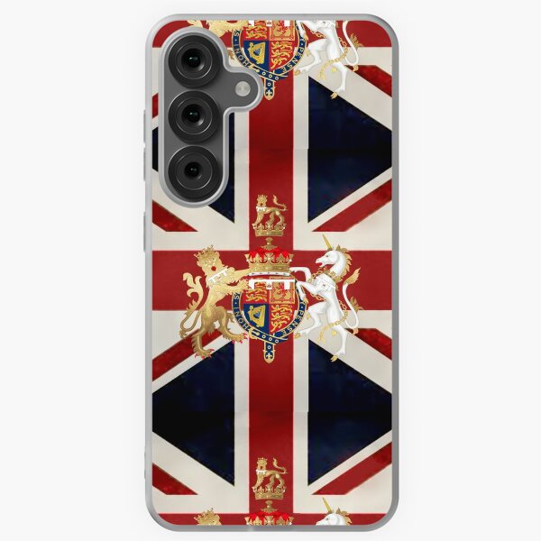 Aperçu de l'œuvre Union Jack avec Windsor Insignia créée et vendue par PixDezines.