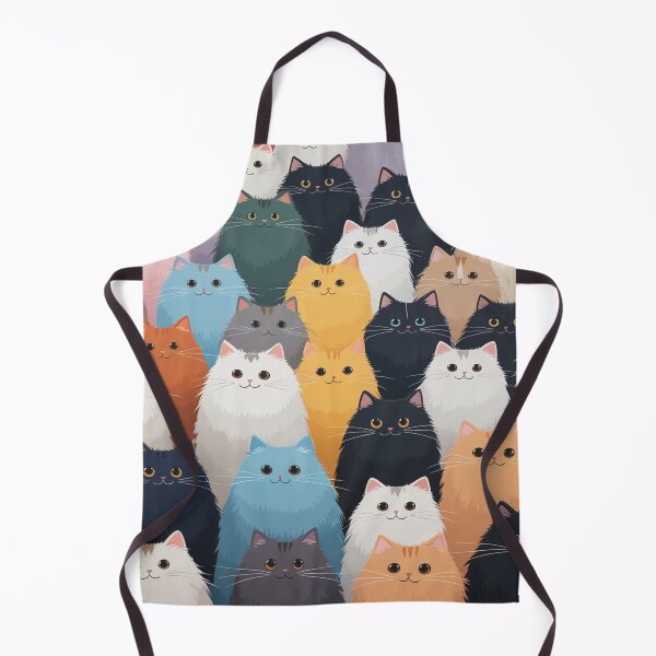 Item preview, Colorful cats designed and sold by saly55887.