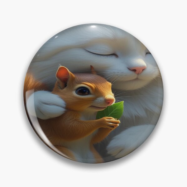 Item preview, Cat and squirrel designed and sold by saly55887.